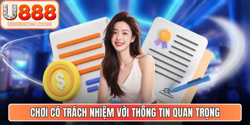Chơi có trách nhiệm với thông tin quan trọng